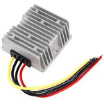 HOMELYLIFE DC Voltage Reducer Automatic Buck Boost Converter DC 9V-40V to 24V 6A Step Down Up Regulator Waterproof Module Transformer for Golf Cart Club Car