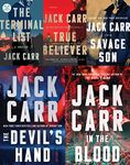 Terminal List A Thriller series 5 books Collection Set (The Terminal List, True Believer, Savage Son, The Devil's Hand, In the Blood) By Jack Carr