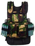 Maddog Sports Tactical Paintball Harness Vest - Camo