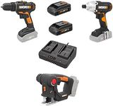 WORX 20V Cordless Drill Driver，Impa