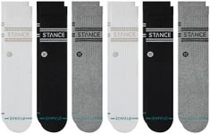 Stance Vital Crew Sock 6-Pack for M