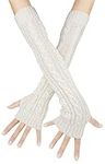 Bellady Womens Lady's Fingerless De