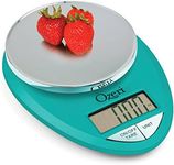 Ozeri ZK12-T Pro Digital Kitchen Food Scale, 1g/12 lb, Teal Blue