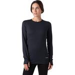 Burton Womens Midweight Crew, True Black New, Medium