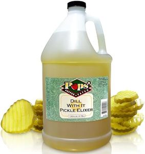 Pops Pepper Patch Pickle Elixir - Dill Pickle Brine for Leg Cramps, Pickle Pops, Pickle Shots - Made from Real Dill Pickles - No Artificial Colors or Flavors - Aids in Hydration - 1 Gallon