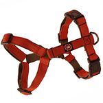 Pets Like Designer Dog Full Harness| Adjustable Spun Designer H Harness| Comfortable Control Easy Dog Walking Comes with Orange Color for Medium Dog Full/H Harness.