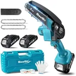 Seesii Mini Chainsaw Cordless 6-inc
