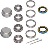 Pair Of Trailer Bearing Repair Kits For 2.5cm Straight Spindles