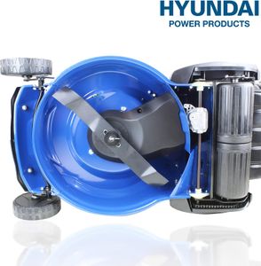 Hyundai 19" Petrol Lawnmower – Self-Propelled Garden Mower