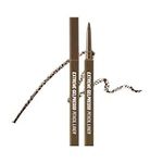 CLIO Extreme Gelpresso Pencil Eyeliner | Smudge-Proof, Waterproof, Long-Lasting, Long-Wear, 6 Cool and Warm Tone Shades, Ultra-Smooth, Creamy Formula, Precise Application, Retractable, Versatile Looks (005 MUTE BROWN)