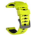 MYSNBKN Watch Band for Garmin Forerunner 245/Forerunner 645/Vivoactive 5/Vivoactive 3/Venu 2 Plus, 20mm Quick Release Silicone Replacement Band Compatible with Garmin Venu Sq