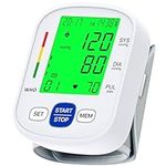 Blood Pressure Monitor for Home Use, Wrist Accurate Automatic Blood Pressure Machine with 2x99 Memory and 5.3"-7.67" Adjustable Wrist Cuff