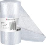 UK SUPPLIES LIMITED Small Strong Bubble Wrap 500mmx20m, Lightweight, Bubble Wrap for Moving House, Shipping & Packing Storage Boxes, Small Air Bubble Wrap Roll, Protecting Wrap