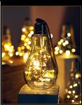 kunya® Hanging Fairy Bulb Decorative Battery Operated Rope Hanging Bulb with LED Fairy Lights for Indoor Wall Bedroom(1pc) (2)