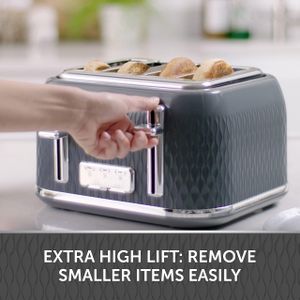 Breville Curve 4-Slice Toaster – Grey