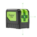 Huepar 3-Point Laser Leveler Tool, Green Plumb Spots, 197Ft Range, Battery Included - 9300G