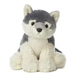 Aurora Wolf Destination Nation Plush Stuffed Animal 12", Medium