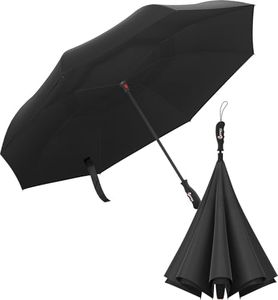 Repel Umbrella Large Umbrellas for Rain Windproof - Easy Automatic Open & Close, Heavy Duty Reinforced Fiberglass Frame - Portable, Folding, Compact Umbrella for Travel - All-Weather Strong Umbrella