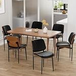 REONEY Dining Chairs Set of 6, Mid-