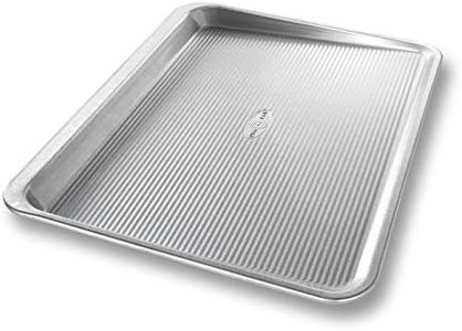 USA Pan Bakeware Aluminized Steel Cookie Scoop Pan, Large, 18 x 14 Inches