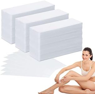 SEPGLITTER Wax Strips for Hair Removal, 300 Pieces 1.6 x 3.9 Inch Non Woven Waxing Strips Face Wax Paper Strips for Women Facial Body Arms Legs Hair Cleaning and Remover
