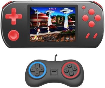 Great Boy Handheld Games for Kids Aldults with 270 Classic Retro Video Game 3.0'' Color Screen TV Output Rechargeable Arcade Gaming Player,Support 2 Players Gamepad Birthday Xmas Gift (Black)