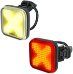 Knog Blinder Twinpack X Unisex Adult's Front and Rear Light Kit, Black, One Size