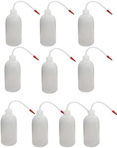 GSC International WBIND500-10 Wash Bottle, Ungraduated, Polyethylene, 500ml Capacity. Pack of 10.