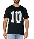 Number 10 T-Shirt Birthday Varsity 