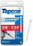 Tapcon 28267 3/16x2-3/4 White Star 