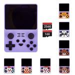 Powkiddy RGB20S Handheld Game Console Acrade Built-in 28000 Games, 16G+256G 3.5-inch IPS Screen Retro Protable Gaming Console, Open Source Arkos System, RK3326 A35 CPU