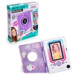 Secret Creator Secret Video Journal – Fingerprint-Locked Video Diary with LED Lights, 15 Filters & 4GB Storage – Secure, Creative, electronic Journal for Kids Aged 7+