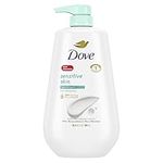 Dove Sensitive Skin Body Wash with Pump for renewed, healthy-looking skin Hypoallergenic gentle body cleanser nourishes the skin 905 ml