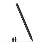 KINGONE Wireless Charging Pencil (2nd Generation) for iPad with Magnetic and Tilt Sensitive, Compatible with Apple iPad Pro 11 inch 1/2/3/4, iPad Pro 12.9 Inch 3/4/5/6, iPad Air 4/5, mini6 (Black)