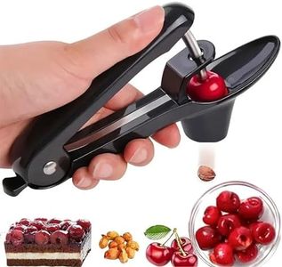 Cherry Pitter, Cherry Pit Remover Tool, Olives Pitter Cherry Seed Core Stoner Seed Tool with Lock Design, Durable Cherries Corer Fruit Pit Remover for Cherry Jam