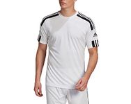 adidas Men's Squadra 21 Jersey, White/Black, M