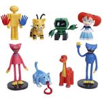 8 Pack Mini Dolls, Wopin Dolls Cupcake Decorations, Creative Animal Shape Birthday, Party Supplies Cupcake Statues