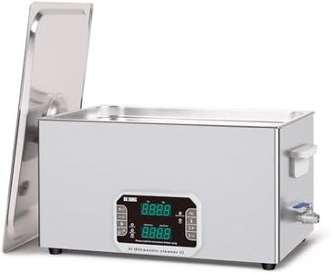 DK SONIC Professional Ultrasonic Cleaner 22L, 480W Heavy-Duty Sonic Cleaner With Timer,Heater&Touch Control, Multi-Application for Motorcycle Engines, Carburetors, Chains (Include Basket)