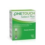 OneTouch Select Plus Test Strips I 50 Tests I for Blood Glucose Monitoring with Diabetes I 1 Pack I 50 Test Strips Included