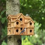 Bird Houses for Outside 10 Hole Bir