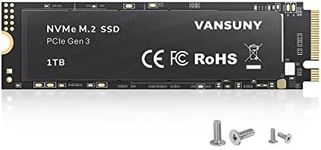 Vansuny 1TB NVMe M.2 Internal Solid State Drive PCle 3.0 TLC NVMe M.2 SSD 3D NAND NVMe M.2 2280 Speed up to 2900/2700MB/s Internal Solid State Hard Drive PCIe SSD