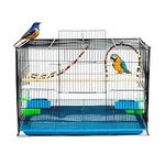 Bird Cage with Stand, Playtop, Perc