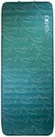 Exped MegaMat 10 - Self Inflating Foam Sleeping Pad, 4" Thickness Camping Bed, Compact and Lightweight, Mini Pump Included, Cypress Print, MW