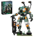 VONADO BT-7274 Vanguard-Class Titan Mech Building Kit, Anime Game Mecha Robot Action Figures Model Toy, Collectible Mechina Armor Building Block Set Gift for Kids Adult Fans