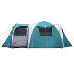 NTK Arizona Gt 9 To 10 Person 17.4 By 8 Foot Sport Camping Tent 100% Waterproof 2000Mm Tent Dark Teal