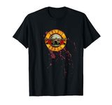 Guns N' Roses Official Blood Splatter Bullet T-Shirt