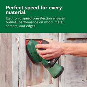Bosch UniversalSander 18V Cordless Sander – Compact Power Tool