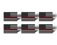 Subdued American Flag Decals