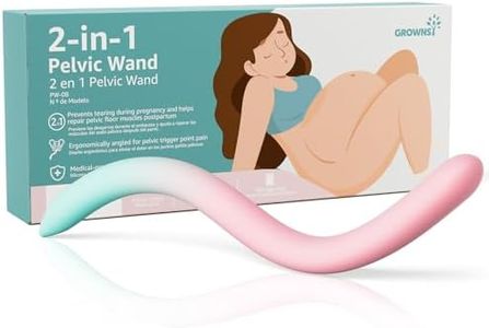 GROWNSY Perineal Massage Stick for Pregnancy Labor and Birth Prep, Pain Relief for Labor and Delivery, Pelvic Wand Tool, Pelvic Floor Muscle Massager for Pelvic Physical Therapy, Postpartum Essentials