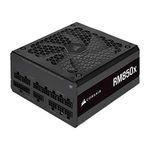 CORSAIR RM850x Fully Modular ATX Power Supply - 80 PLUS Gold - Low-Noise Fan - Zero RPM - Black